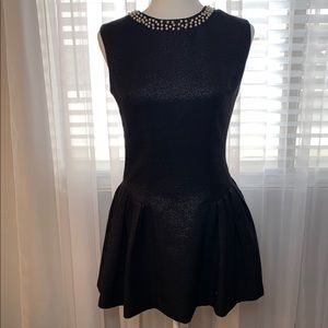 Black pearl dress